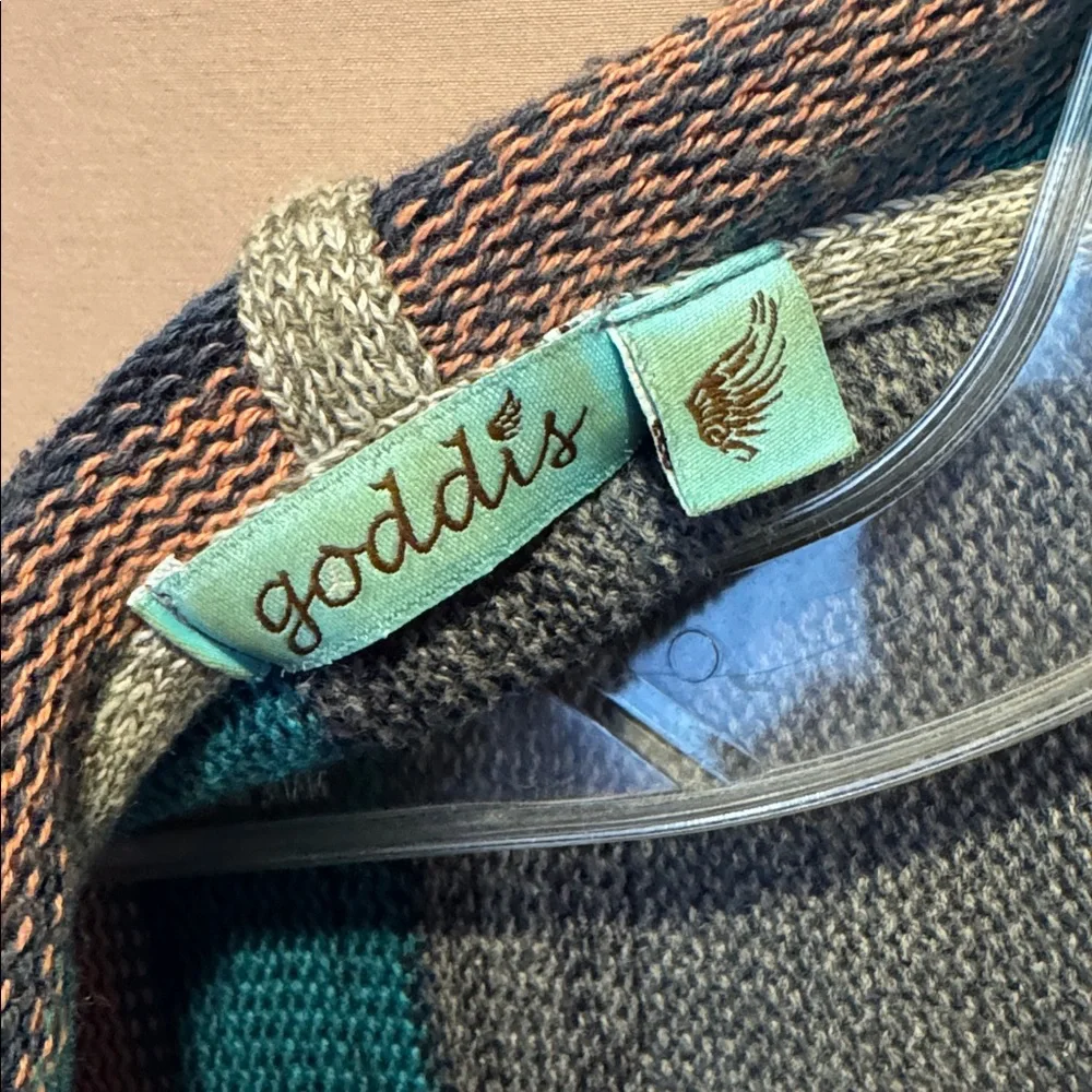 Striped Open Front Cardigan - Picture 4 of 5